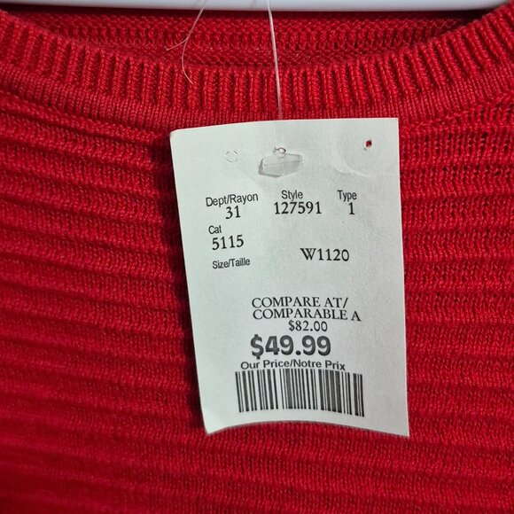 French Connection Poppy Red Dress - Picture 3 of 5